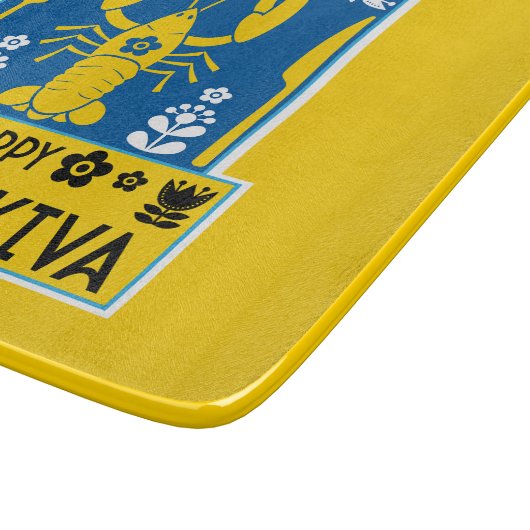 Kräftskiva - Zweedse rivierkreeftenfeest Snijplank (Hoek)