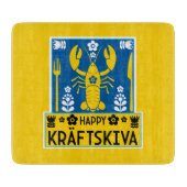 Kräftskiva - Zweedse rivierkreeftenfeest Snijplank (Voorkant)