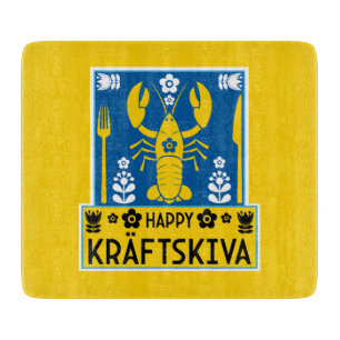 Kräftskiva - Zweedse rivierkreeftenfeest Snijplank