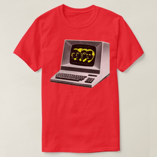 Kraftwerk Computer World T-shirt (Design voorkant)