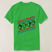 kraftwerk the man machine t-shirt (Design voorkant)