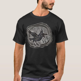 Krähe Crow Rabe ruft KRÄH! T-shirt