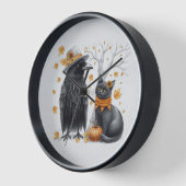 Krähe und Katze im Herbst Crow ohne Ziffern (Hoek)