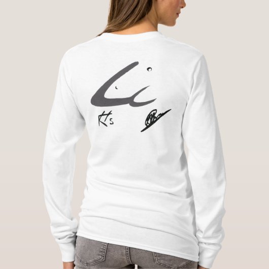 KRAHS DESIGN LOGO LADIES HOODIE T-SHIRT (Achterkant)