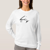 KRAHS DESIGN LOGO LADIES HOODIE T-SHIRT (Voorkant)