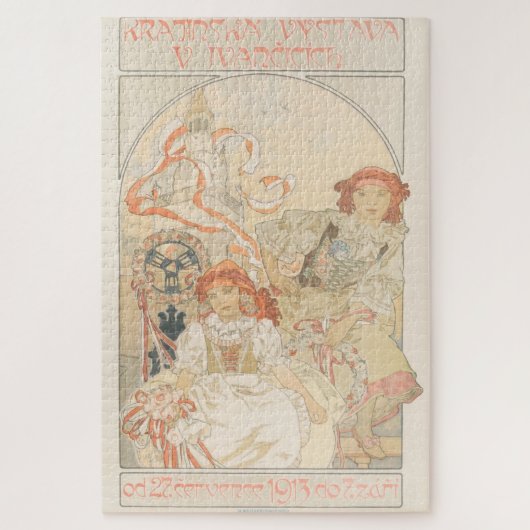 Krajinská výstava v Ivancicích (1912) door Mucha Legpuzzel (Verticaal)