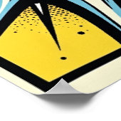 KRAK! Pop Art Comic Explosion Poster (Hoek)