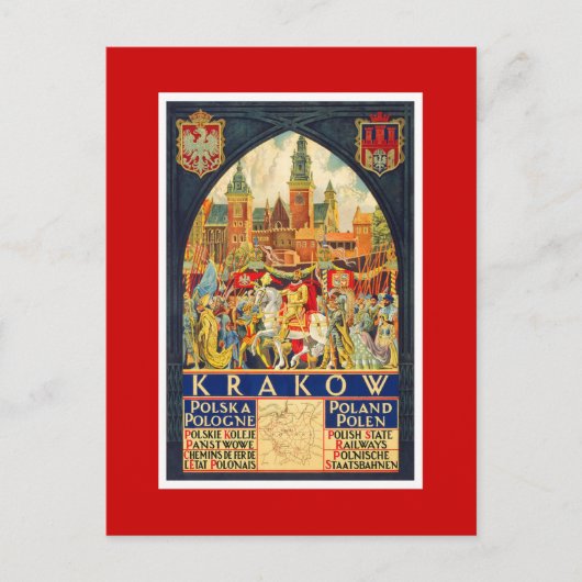 Krakau Briefkaart (Voorkant)