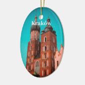 Krakau Europa Polen Polska Oude Stad Keramisch Ornament (Links)
