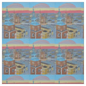 Krakau katoen stof (Swatch)