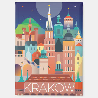 Krakau koelkastmagneet magneet