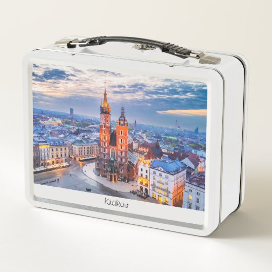 Krakau nacht in Polen (Achterkant)