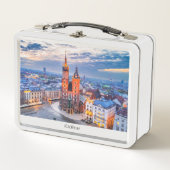 Krakau nacht in Polen (Voorkant)