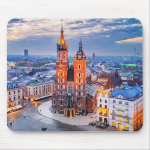 Krakau nacht in Polen Muismat