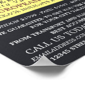 Krakau, Oude Stad, Polen, Reisbureau Adverteren Poster (Hoek)