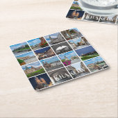 Krakau oude stadslandschappen, Polen Kartonnen Onderzetters (Schuin)