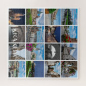 Krakau oude stadslandschappen, Polen Legpuzzel (Horizontaal)