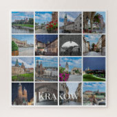 Krakau oude stadslandschappen, Polen Legpuzzel (Verticaal)
