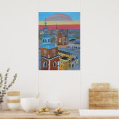 Krakau Polen poster (Keuken)