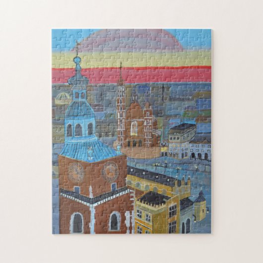 Krakau Polen puzzel (Verticaal)