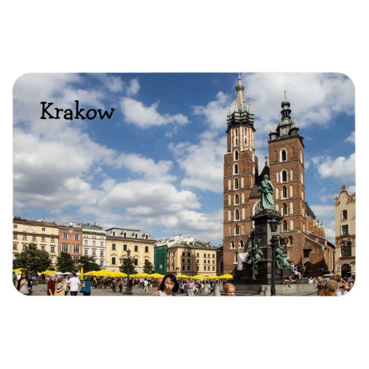 Krakau Premium Flexi Magnet Magneet (Horizontaal)