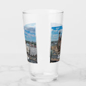 Krakau stadscentrum van bovenaf in Polen Glas (Links)