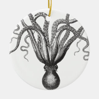 ☞ Krake / The Kraken Vintage Keramisch Ornament