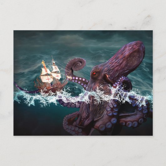 Kraken 2 briefkaart (Voorkant)