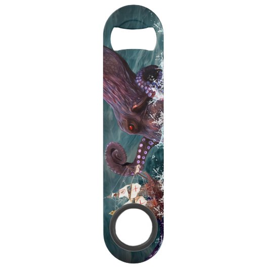 Kraken (2) speed flessenopener (Achterkant)