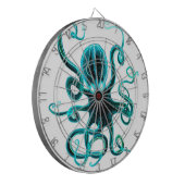 Kraken_Aqua Dartbord (Voorkant Links)