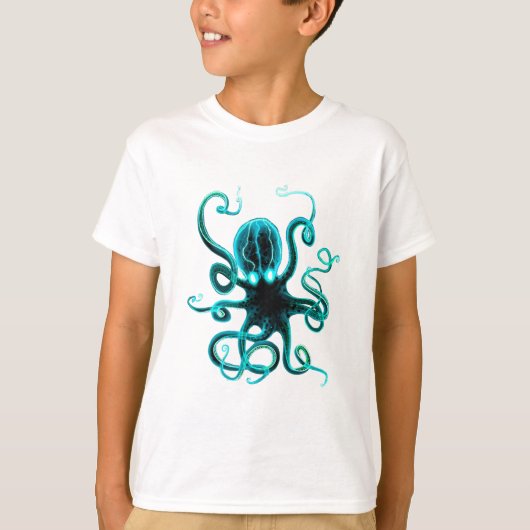 Kraken_Aqua T-shirt (Voorkant)