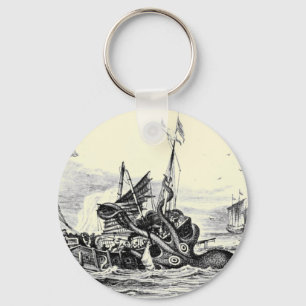 Kraken Attack! Button Sleutelhanger