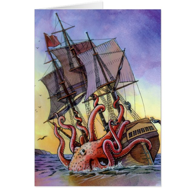 Kraken Attack Card (Voorkant)