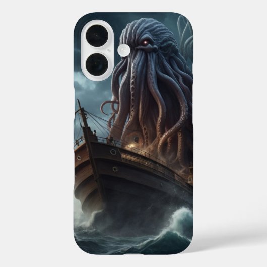 Kraken Attack Case-Mate iPhone Case (Achterkant)