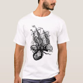 Kraken Attack! Giant Octopus aanval T-shirt (Voorkant)