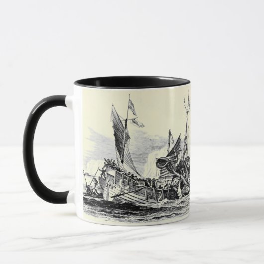 Kraken Attack! Mok met tekst (Links)