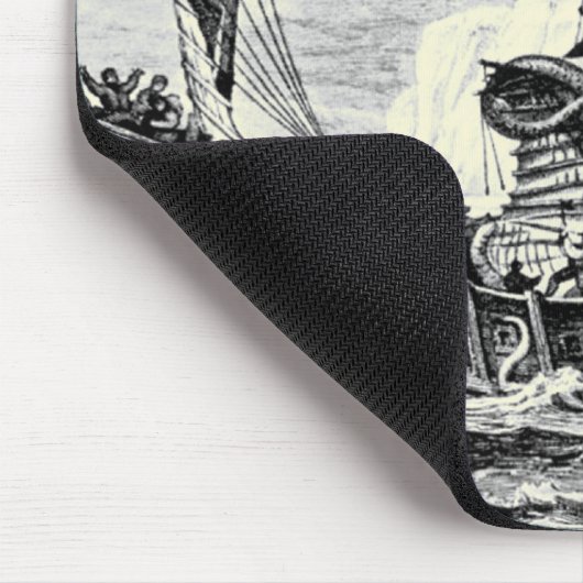 Kraken Attack! Mousepad Muismat (Hoek)