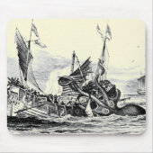 Kraken Attack! Mousepad Muismat (Voorkant)