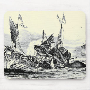 Kraken Attack! Mousepad Muismat