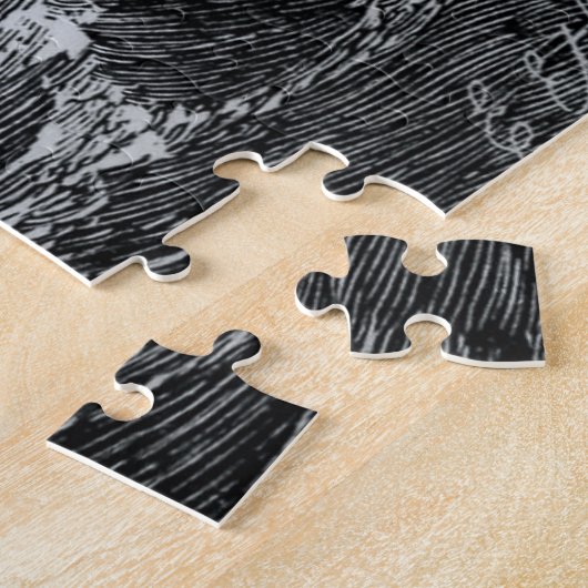 Kraken Attacking Ship  etching Legpuzzel (Zijkant)