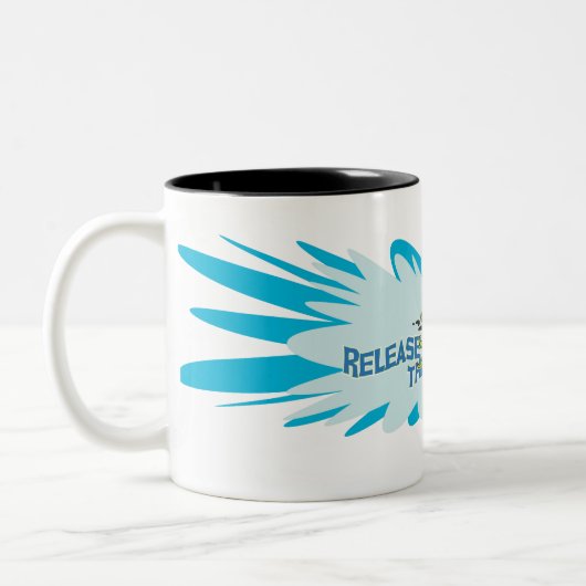 Kraken Big Splash Tweekleurige Koffiemok (Links)