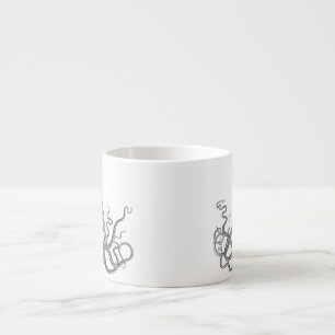 Kraken - Black Giant Octopus / Cthulu Espresso Kop