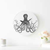 Kraken - Black Giant Octopus / Cthulu Grote Klok (Huis)