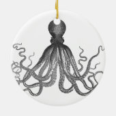Kraken - Black Giant Octopus / Cthulu Keramisch Ornament (Achterkant)