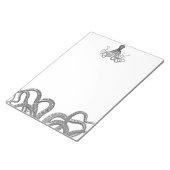 Kraken - Black Giant Octopus / Cthulu Notitieblok (Schuin)