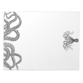 Kraken - Black Giant Octopus / Cthulu Notitieblok (Voorkant)