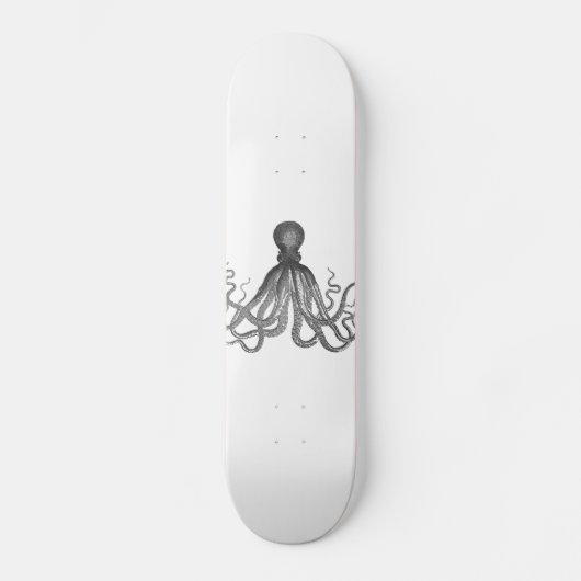 Kraken - Black Giant Octopus / Cthulu Skateboard (Voorkant)