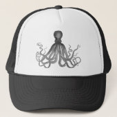 Kraken - Black Giant Octopus / Cthulu Trucker Pet (Voorkant)