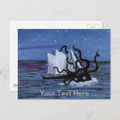 Kraken Briefkaart (Voorkant / Achterkant)