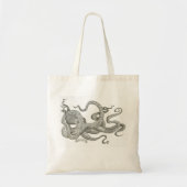 Kraken canvas tas (Voorkant)